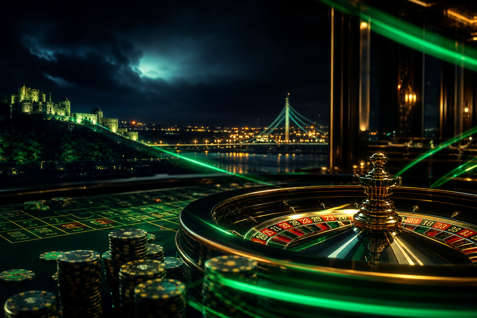 Online casino atmosphere from Sky Exchange Casino for players in Ireland